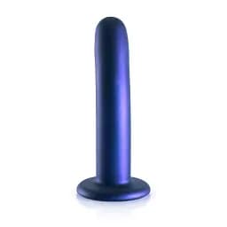 Фалоімітатор Ouch! Smooth G-Spot Dildo 6'' 15 см (синій) - мініатюра 2