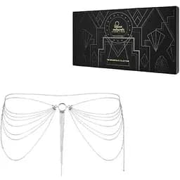 Ланцюжок на трусики або ліф Bijoux Indiscrets Magnifique Waist Chain прикраса на тіло silver - мініатюра 3