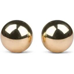Вагінальні кульки Gold ben wa balls, 22 мм - мініатюра 2