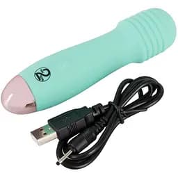 Мінівібратор Cuties Mini Vibrator green - мініатюра 2