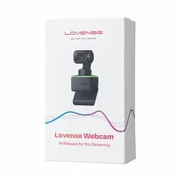 Веб-камера Lovense WebCam 4К зі штучним інтелектом для стриму активація чайовими - мініатюра 7