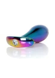 Анальна металева пробка Plug - Jewellery Multicolour PLUG- Clear L Boss Series 64-00145 100341 - мініатюра 5