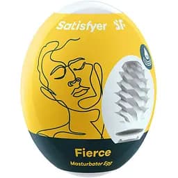 Мастурбатор яйцо Satisfyer Egg Single Fierce белый