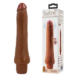 Вібратор Barbara Dryad Vibrator 9,8" Brown - мініатюра 1