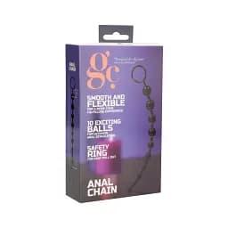 Анальний ланцюжок GC Anal Chain, 28 см (чорний) - мініатюра 3