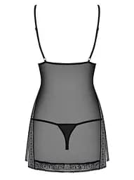 Комплект білизни Obsessive 862-CHE-1 L/XL чорний - мініатюра 4
