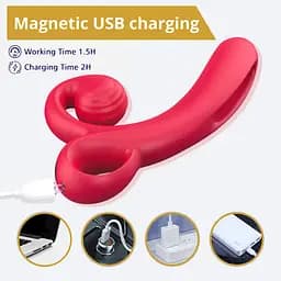 Вібратор Erospace Sweet Play Tongue Flipping Vibrator A4 - мініатюра 11