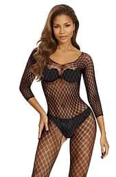 Бодістокінг Bodystocking 2048, black One Size - мініатюра 2