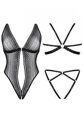 Боді LadyX Isbel XL чорний - мініатюра 6