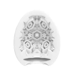 Мастурбатор-яйце Tenga Egg Snow Crystal з охолоджуючим лубрикантом - мініатюра 2