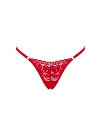 Трусики Obsessive Lacelove thong XS/S - мініатюра 3