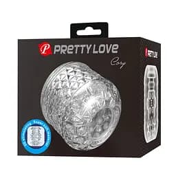 Мастурбатор Pretty Love Masturbator Cary прозорий - мініатюра 7