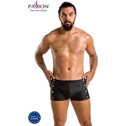 Труси чоловічі Passion 048 Short David black L/XL - мініатюра 5