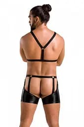 Комплект чоловічий Passion 047 SET ARON XXL/XXXL чорний - мініатюра 3