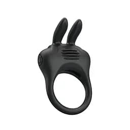 Ерекційне кільце Pretty Love Davion Penis Ring 7.4 см чорний - мініатюра 3