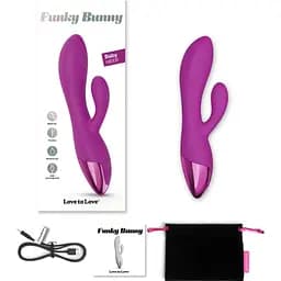 Вібратор-rabbit Love To Love Funky Bunny Sweet Orchid (SO8682) [108437] - мініатюра 4