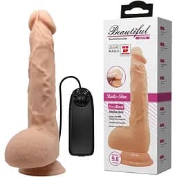 Реалистичный вибратор Baile Beautiful Encounter Jason 25 см телесный