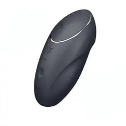 Вибратор для клитора Satisfyer Tap & Climax 1 11 см черный