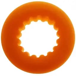 Эрекционное кольцо Oxballs Axis Rib Griphold 5 см (оранжевый)