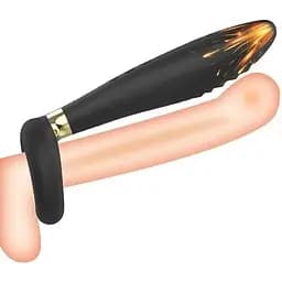 Член 3X Stimulator для клітора чорний,фіолетовий