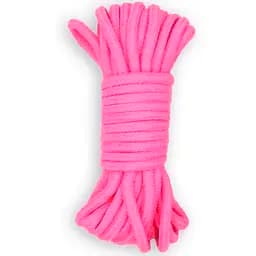 Мотузка для BDSM зв'язування в стилі Шибарі рожевий K0142-3