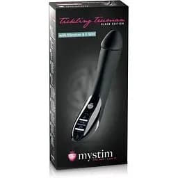 Вібратор з електростимуляцією Mystim Tickling Truman eStim Black міостимулятор - мініатюра 2