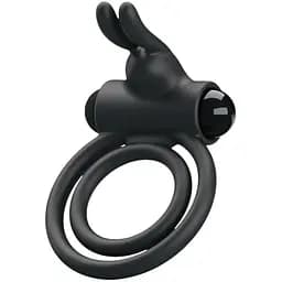 Виброкольцо Pretty Love Osmond CockRing 7 см черный