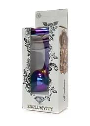 Анальна пробка - Jewellery Multicolour Curved Plug L - мініатюра 8