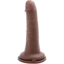 Фаллоимитатор Me You Us Silicone Ultra Cock 6.5 in 16.5 см (коричневый)