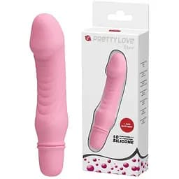 Вибратор Pretty Love Stev 13.5 см светло-розовый