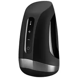 Мастурбатор Satisfyer Men Heat Vibration, имитатор минета с подогревом, вибрацией для стимуляции головки