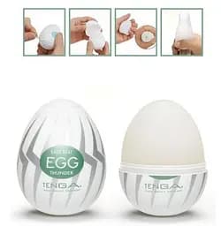Мастурбатор яйце Tenga Thunder Tenga 42-05060870000; E23732 90109 - мініатюра 3