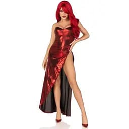 Сукня Leg Avenue Shimmer bodysuit with skirt M - мініатюра 4