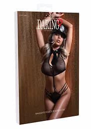 Еротичний костюм Daring Intimates Naughty Police Roleplay Set S/M чорний - мініатюра 6