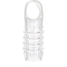 Насадка на пеніс CalExotic Stimulation Enhancer Transparant 10.8 см прозорий