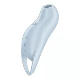 Вакуумний стимулятор Satisfyer Pocket Pro 1 Blue - мініатюра 1