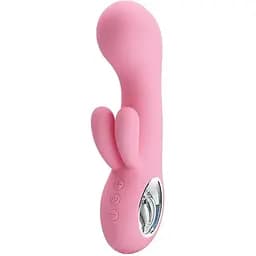 Вибратор-кролик Pretty Love Chris 15.4 см светло-розовый