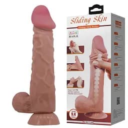 Фалоімітатор - Pretty Love Sliding Skin 9.4" Latin - мініатюра 9