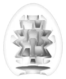 Мастурбатор яйце Tenga Egg New Standart Boxy білий - мініатюра 2