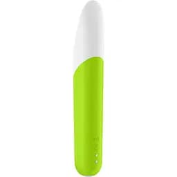 Мінівібратор із гнучким язичком Satisfyer Ultra Power Bullet 7 Салатовий - мініатюра 4