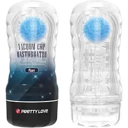 Мастурбатор Pretty Love Vacuum Cup Stellar голубой