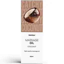 Масажна олійка - Satisfyer Massage Oil Coconut, 250 мл - мініатюра 1