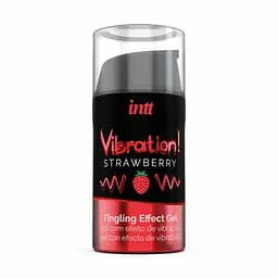 Рідкий вібратор Intt Vibration Strawberry (15 мл) Intt SO2921 23682 - мініатюра 2