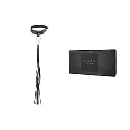Чокер Bijoux Indiscrets MAZE - Tassel Chocker Black - мініатюра 2