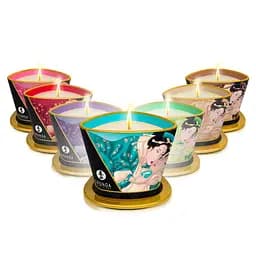 Масажна свічка Shunga Massage Candle – Exotic Fruits (170 мл) Shunga SH045025; SO2512 93339 - мініатюра 2