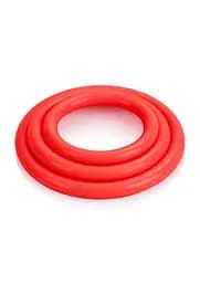 Ерекційне кільце CalExotics Tri-Rings 3 шт червоний - мініатюра 4
