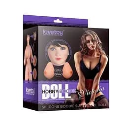 Надувна секс лялька Silicone Boobie Super Love Doll