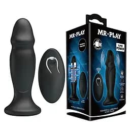 Анальна пробка - Mr.Play Powerfull Vibrating Anal Plug - мініатюра 10