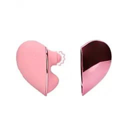 Вибратор-сердце имитирует постукивание цвет: розовый Loveline (Нидерланды) Loveline LL049391 103155