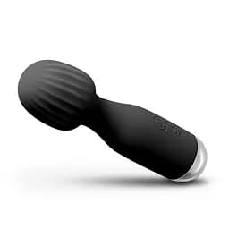 Вібратор Crushious Wanderlust Mini Wand чорний 15x4.1 см - мініатюра 2